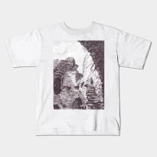 Cilgerran Castle, Pembrokeshire Kids T-Shirt